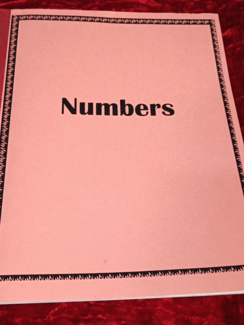 Numbers Workbook . Practice .